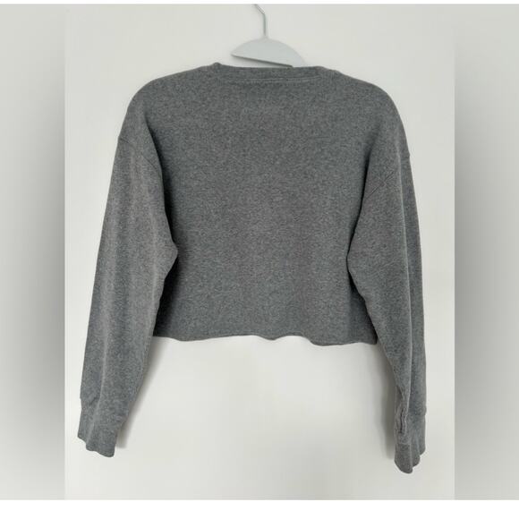 Aritzia Wilfred Free ribbed crop sweater, size XS, fits XS/S - Picture 2 of 8